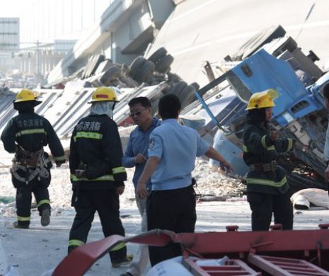 Un tunel în construcţie s-a prăbuşit în China: 13 persoane au fost prinse sub dărâmături