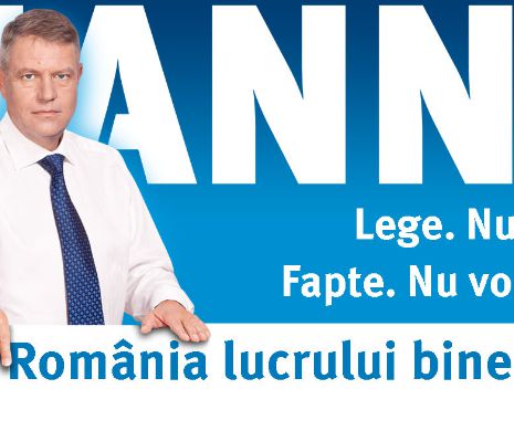 Alegeri prezidentiale 2014. Proiectul de țară a lui Klaus Iohannis: România lucrului bine făcut
