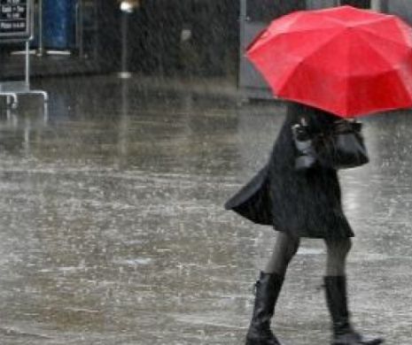 COD GALBEN de ploi şi vânt în Bucureşti şi în alte şapte judeţe, marţi după-amiază