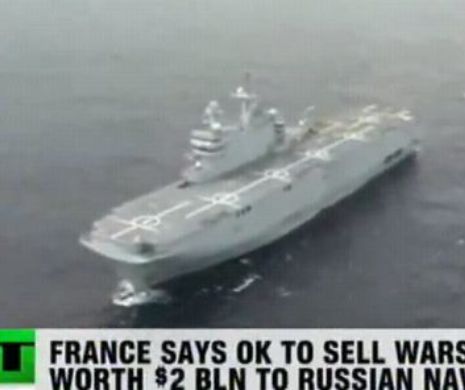 Franța SUSPENDĂ livrarea navelor Mistral către RUSIA