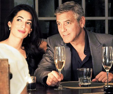 George Clooney, pentru prima oară în public cu viitoare sa mireasă