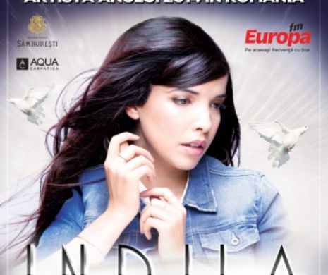 INDILA concertează la București