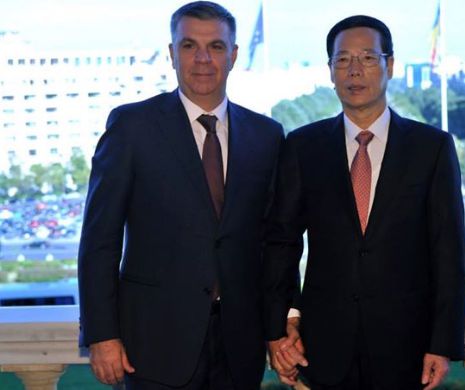 INEDIT. Valeriu Zgonea s-a tras în poză DE MÂNĂ cu vicepremierul chinez