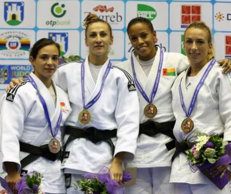 MEDALIATE la JUDO: AUR pentru Monica Ungureanu la Grand Prix-ul de judo de la Zagreb, BRONZ pentru Loredana Ohâi