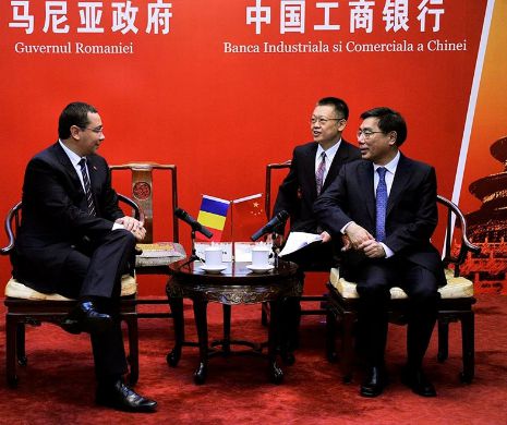 Ponta i-a invitat pe chinezi să investească în agricultura, energia şi infrastructura din România