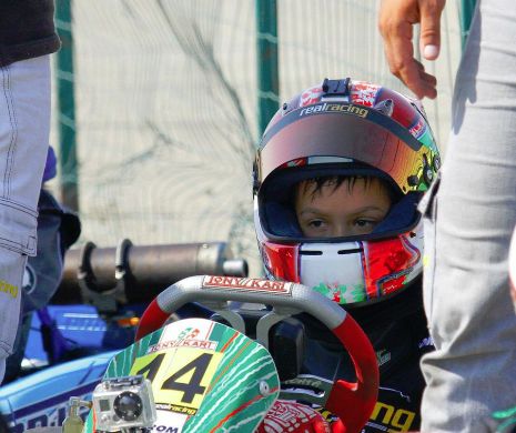 Ponta junior, campion naţional la karting