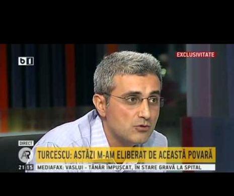 Poziţia B1 TV în cazul Robert Turcescu: "Colaborarea cu postul nostru de televiziune a încetat"