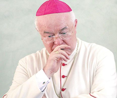 Premieră la Vatican: Arhiepiscop arestat pentru pedofilie