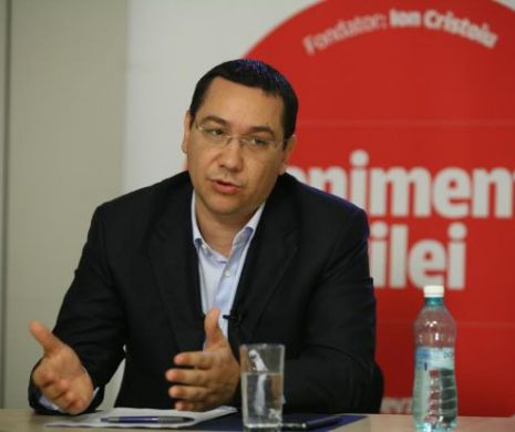 Premierul Victor Ponta: ”Candidaţii din servicii secrete merită felicitaţi”