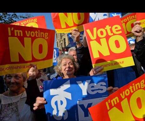 Referendum în Scoția. Sprijinul pentru independență a ajuns la 49%, potrivit unui sondaj Ipsos