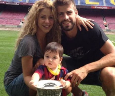 Shakira şi Pique vor mai avea un băieţel. Frăţiorul lui Milan se va naşte în luna ianuarie