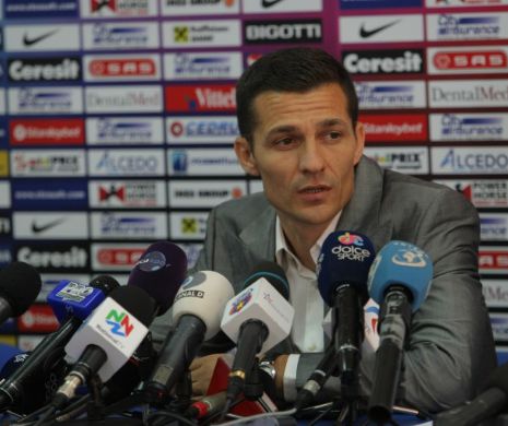Costel Gâlcă, afectat de înfrângerea de la Kiev: „Sunt supărat pe echipă”