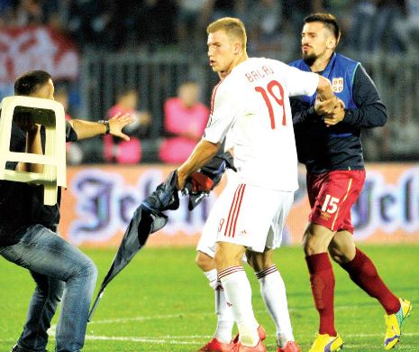 Fotbalul reaprinde tensiunile din Balcani