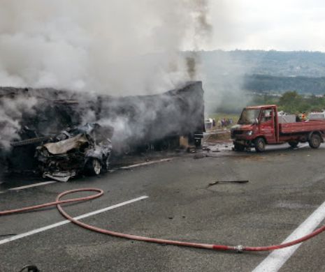 MAE: Un al doilea șofer român, audiat de autoritățile elene, în cazul accidentului de TIR