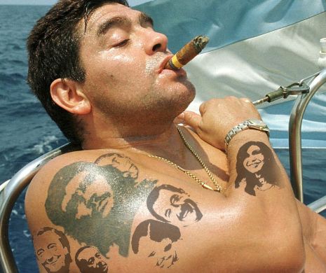 O filmare cu Maradona face furori pe internet