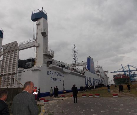 O linie de feribot leagă portul Constanţa de Georgia şi Ucraina