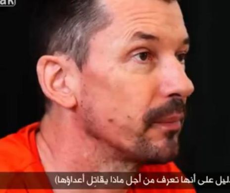 STATUL ISLAMIC: O nouă înregistrare cu jurnalistul britanic John Cantlie, prizonier de doi ani