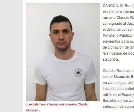 Un fost golgheter al Stelei a fost arestat în Mexic! Este cercetat pentru utilizarea de carduri clonate și dare de mită