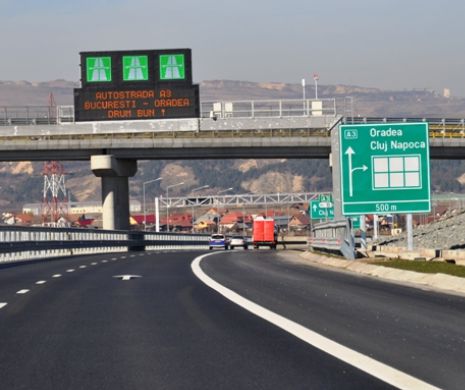 VITEZĂ NEBUNĂ. Un băiat de 18 ani a fost prins conducând cu 212 km/h, pe Autostrada Transilvania