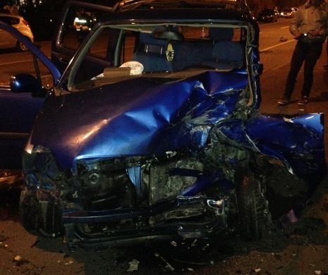 Accident de circulație grav în CLUJ, PROVOCAT de un șofer rupt de beat