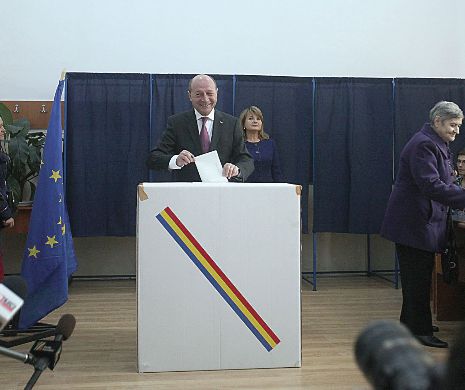 Băsescu a votat pentru o Românie frumoasă