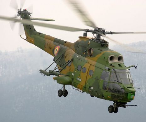 BREAKING NEWS. Elicopter militar prăbuşit în judeţul Sibiu