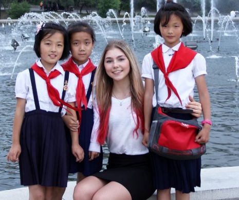 "Cea mai puternică fată din lume", în ţara lui  . I-a scris disctatorului şi Coreea de Nord i-a plătit excursia | GALERIE FOTO