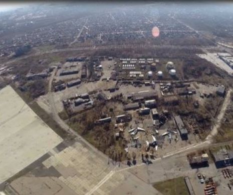 Cum se vede din cer aeroportul din Doneţk, locul confruntării dintre ucrainieni şi separatişti | GALERIE FOTO
