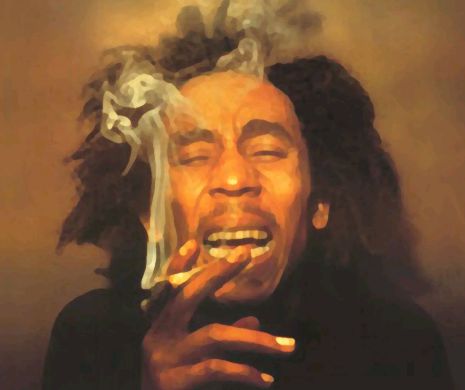 Din mormântul lui Bob Marley iese fum!