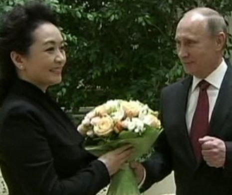 Gestul de TANDREȚE al lui Putin față de Prima Doamnă a Chinei. VEZI reacția regimului COMUNIST