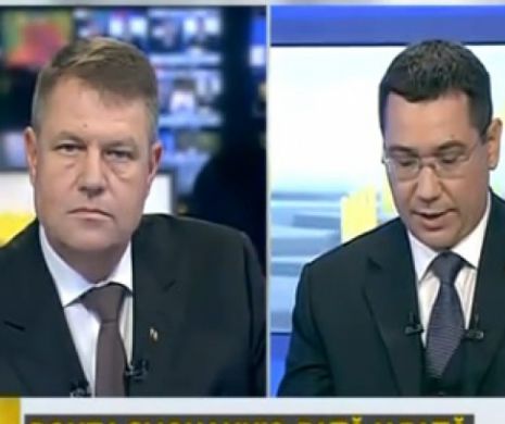 Iohannis explică de ce nu i-a adresat întrebare lui Ponta la dezbaterea de la B1: În lucrurile esenţiale minte