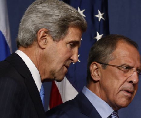 John Kerry se întâlnește astăzi cu Serghei Lavrov
