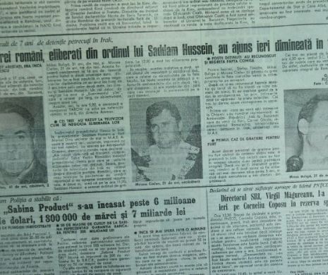 Memoria EVZ. Povestea celor trei români care au făcut pușcărie în Irakul lui Saddam Hussein