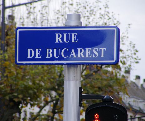 O stradă cu numele capitalei României a fost inaugurată la Strasbourg