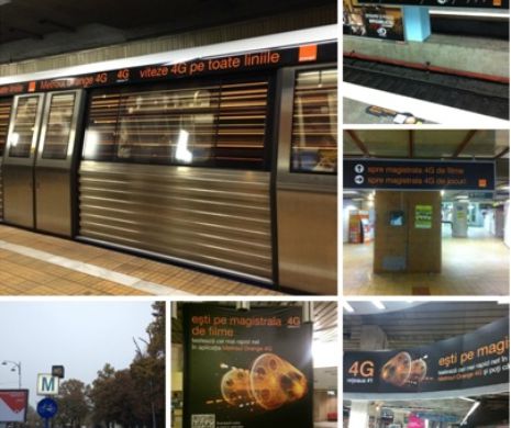 Orange și Initiative îi invită pe bucureșteni să experimenteze Metroul Orange 4G (P)