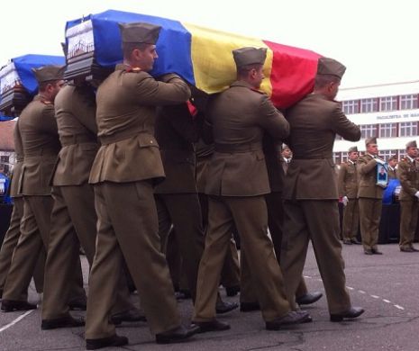 Sibiu: ceremonie militară pentru comemorarea militarilor uciși în accidentul aviatic