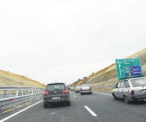 Treabă românească Autoritățile au inaugurat autostrada „mișcătoare”