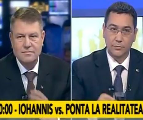 Victor Ponta, către Klaus Iohannis: Nu aş fi candidat niciodată împotriva lui Crin Antonescu, cum aţi făcut dumneavoastră