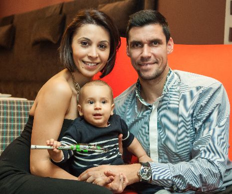 Băiețelul lui Victor Hănescu promite să calce pe urmele tatălui său
