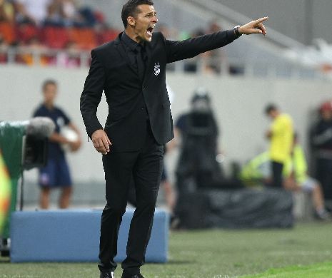 Costel Gâlcă și-a pierdut calmul la finalul meciului cu Dinamo Kiev; „Nu mă mai întrebați asta!”