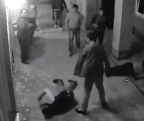 Cum se bate un boxer în faţa unui bar, în Rusia.VIDEO INCREDIBIL.