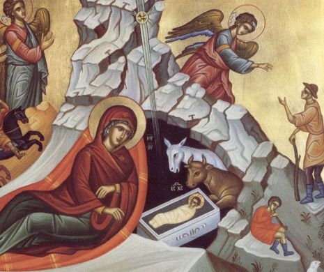 De ce, în Icoana Crăciunului, Pruncul Iisus nu este îmbrăcat în SCUTECE, ci în GIULGIU ?
