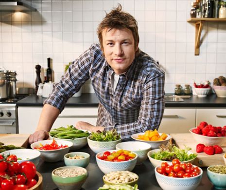 EXCLUSIV! Jamie Oliver vrea sfaturi parentale de la singurul om care a mers pe apă