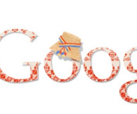 Google celebrează Ziua Naţională a României printr-un logo special