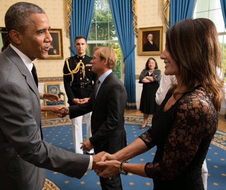 Nadia Comăneci, un 10 și de la Președintele Barack Obama