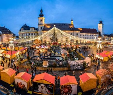 Sibiul a fost inclus pe lista oraşelor cu cele mai frumoase pieţe de Crăciun din lume