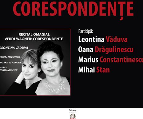 Soprana Leontina Văduva lansează pe piață albumul Verdi-Wagner: Corespondențe
