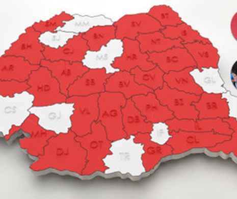 Titlul: Harta care arata cat de grava e situatia in Romania. Se intampla in peste 30 de judete