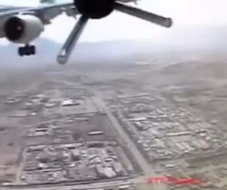 Un avion Airbus a fost aproape de o coliziune cu o dronă | VIDEO