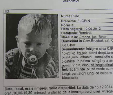 Un băiețel de doi ani a dispărut. Zeci de localnici și forțe de ordine îl caută
